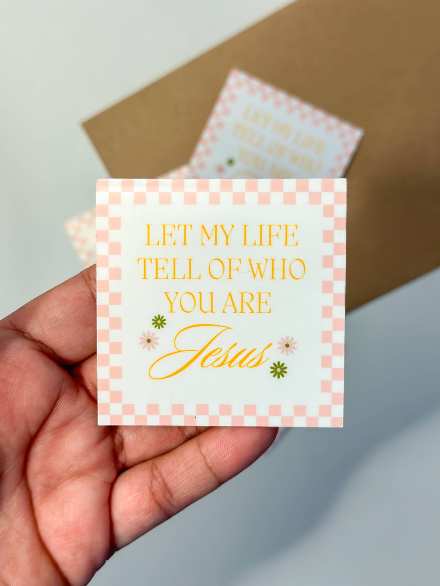 Let my life tell of who you are Jesus. Bible journaling