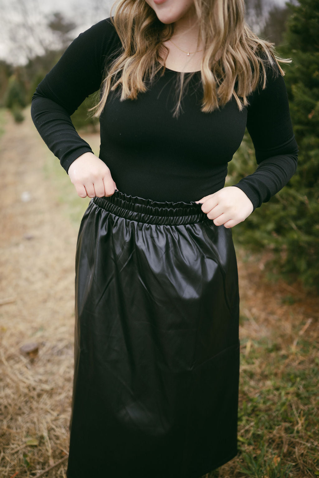 The Skye Skirt in Black