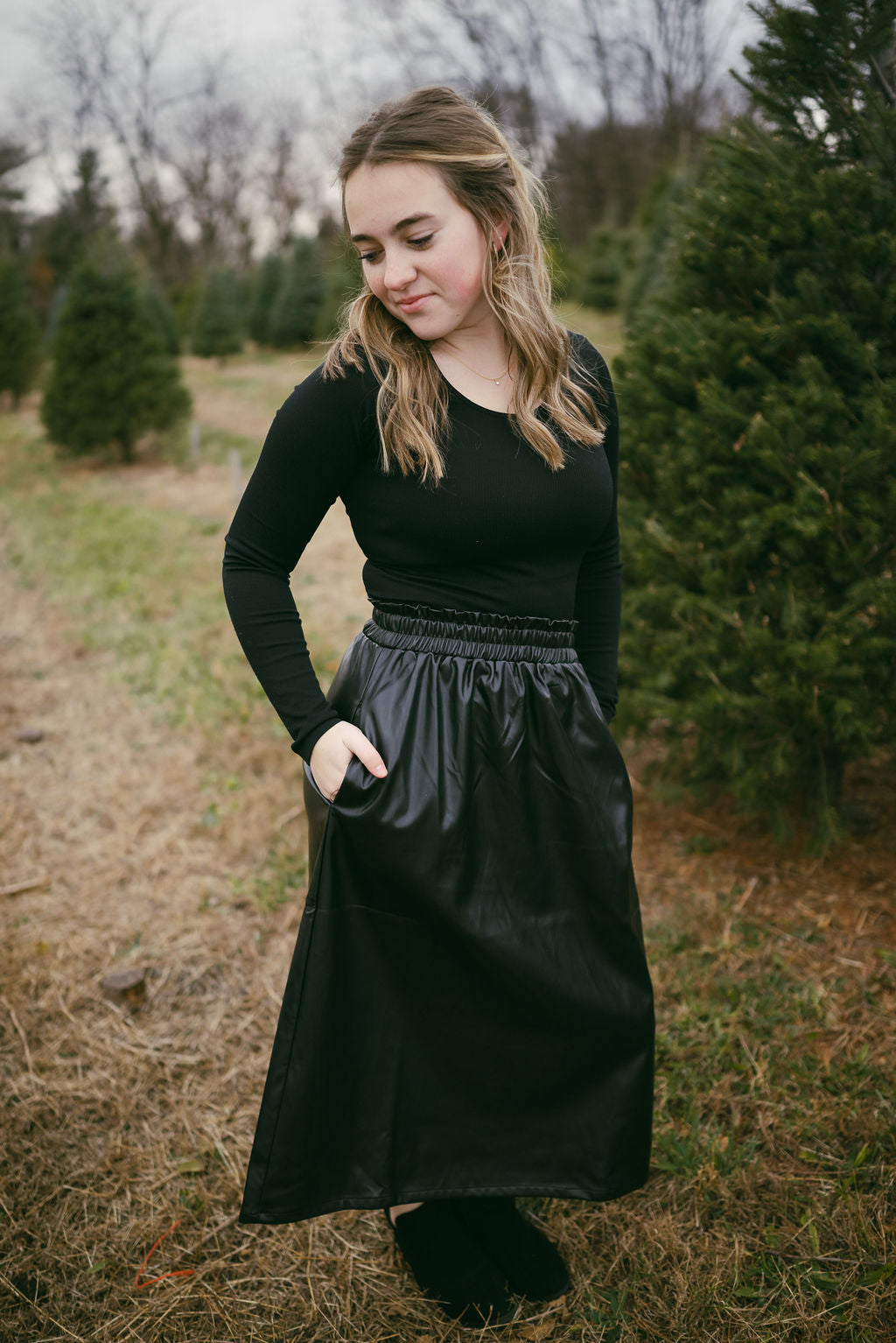 The Skye Skirt in Black