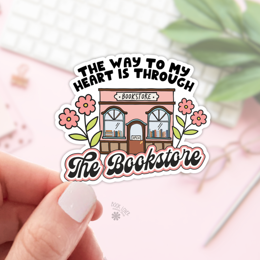 The BookStore Stickers  / Bookish Merch, Book Lover: Matte 3''
