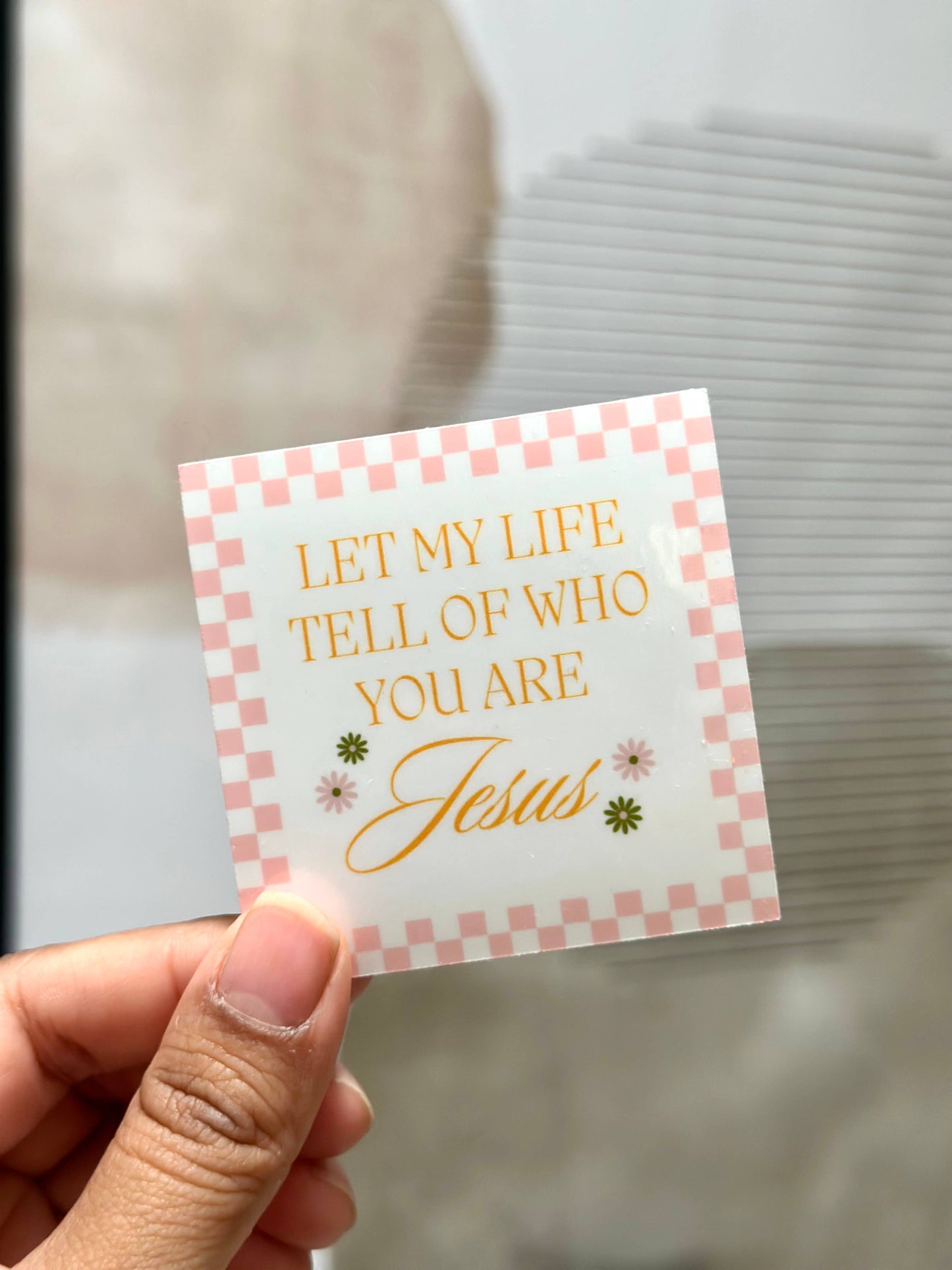 Let my life tell of who you are Jesus. Bible journaling
