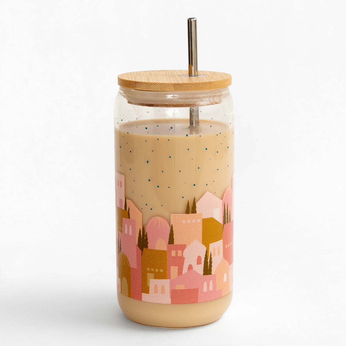 Nativity Glass Can