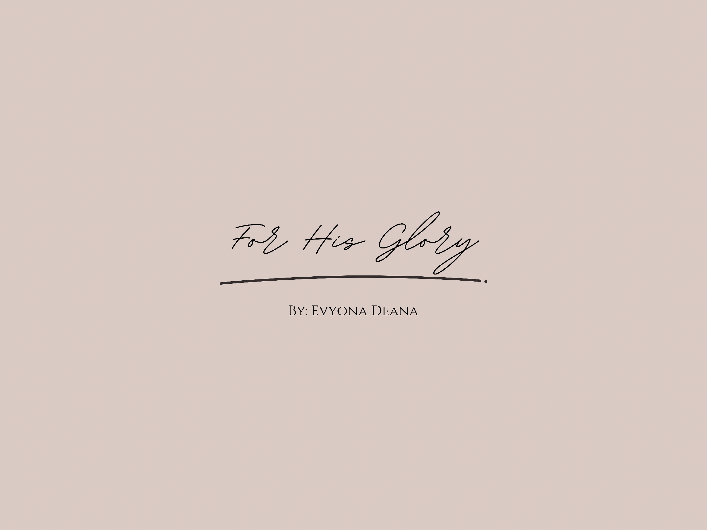 For His Glory – For His Glory Boutique